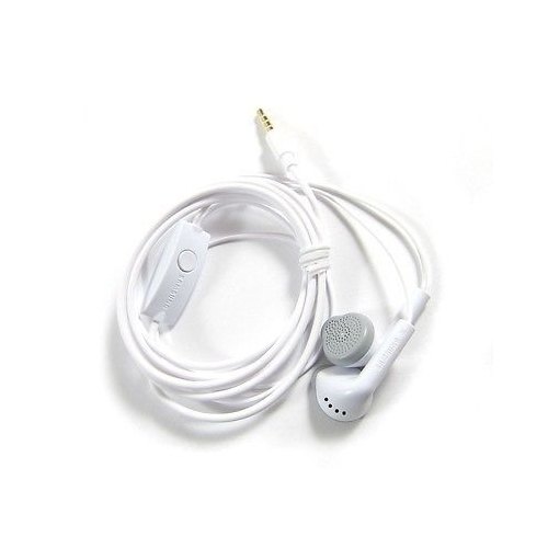 Samsung YS Hands Free Earphones with Built in Mic Bass Boosted with Dynamic  Drivers White